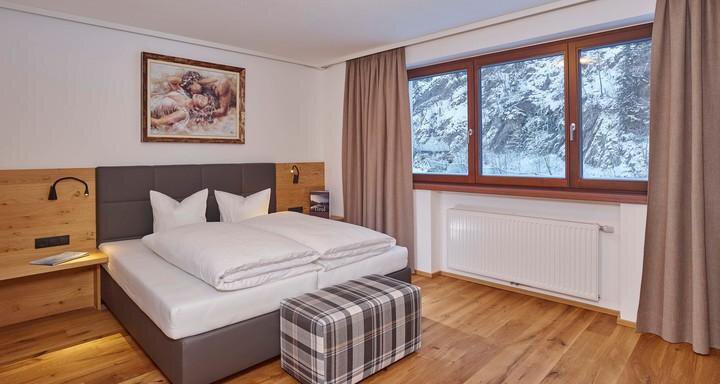 Schlafzimmer Schlafzimmer - Alpenappartement Central Valley Penthouse - Längenfeld