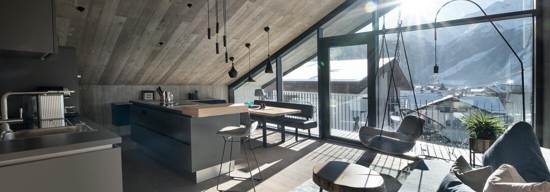 Wohnraum Wohnraum - Glanzer Homes Längenfeld Zentrum - Längenfeld