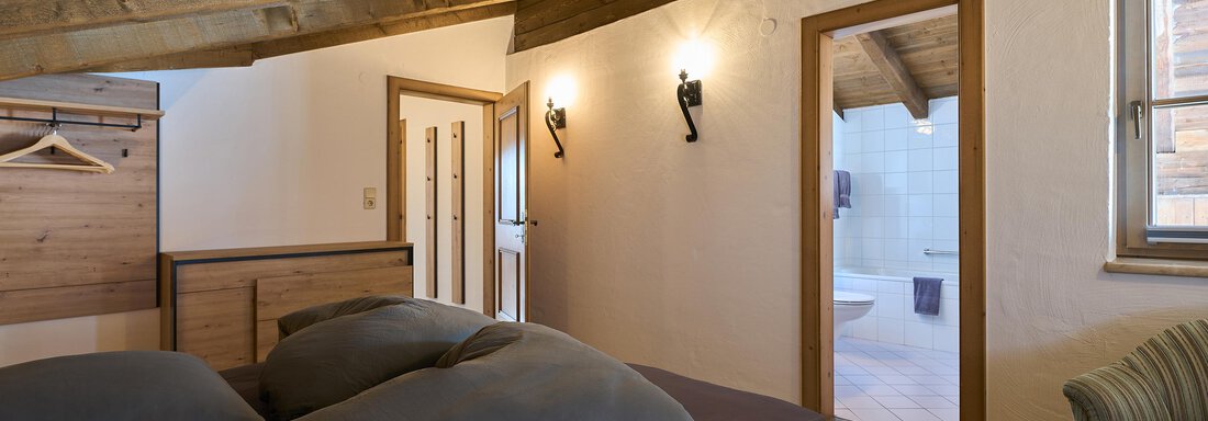 Schlafzimmer - Appartementhaus Schalfblick - Obergurgl 