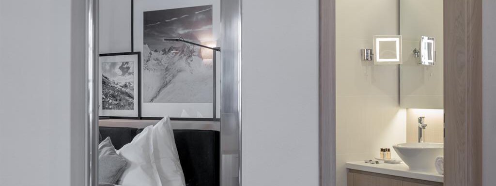 Bade- und Schlafzimmer - Chalet Obergurgl luxury apartments - Obergurgl 