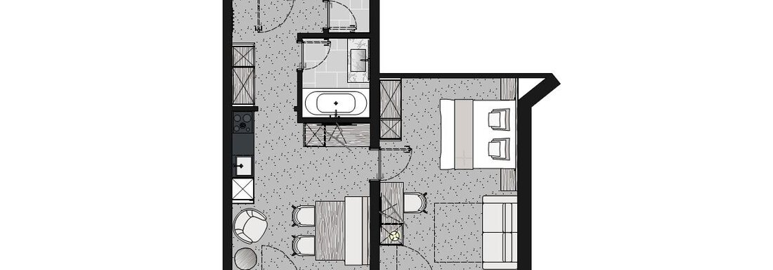 GR-APP-D2 - Ferienwohnung de Luxe Alpenresidenz am Mühlbach - Obergurgl 