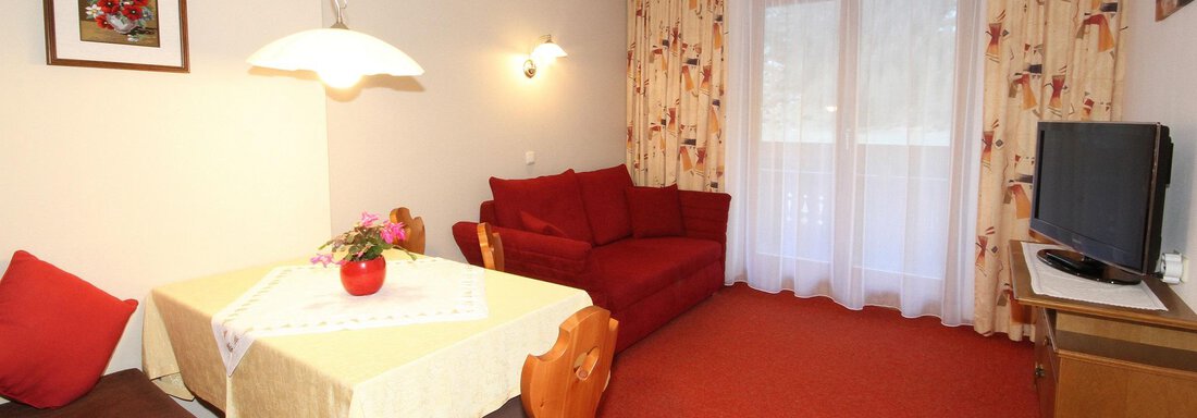 Wohnzimmer Wohnzimmer - Ferienwohnung Poschacherhof - Obergurgl