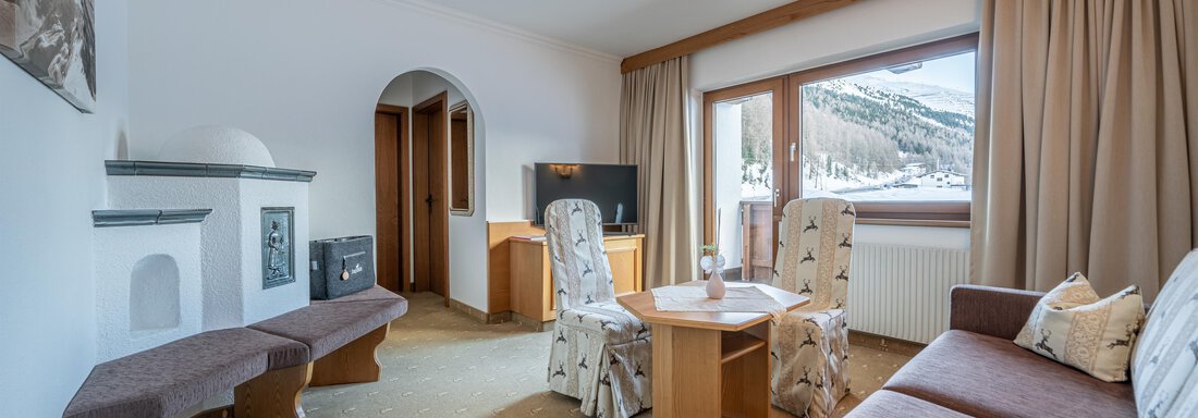 Wohnraum - Hotel Jagdhof - Obergurgl 