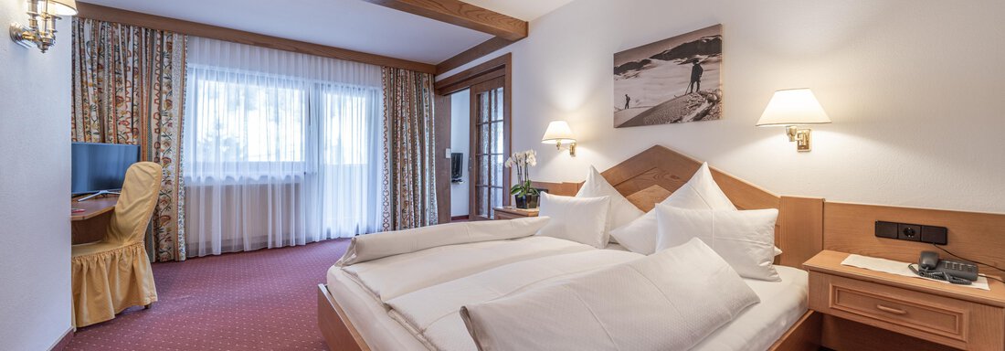 Bett - Hotel Jagdhof - Obergurgl 