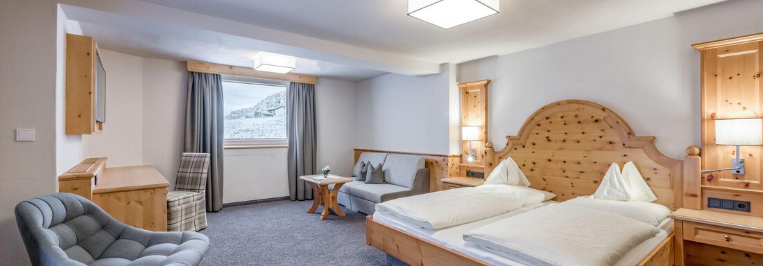 Komfort - Doppelzimmer Typ A - Hotel Regina - Obergurgl 
