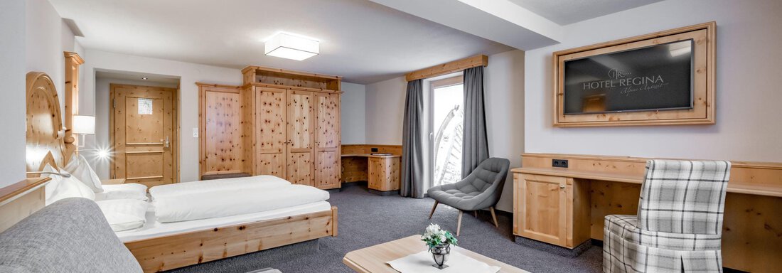Komfort - Doppelzimmer Typ A - Hotel Regina - Obergurgl 