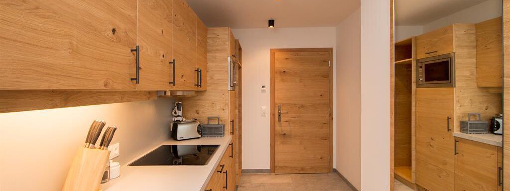 Beispiel Wohnküche - Apartmenthaus Gurglhof - Obergurgl 