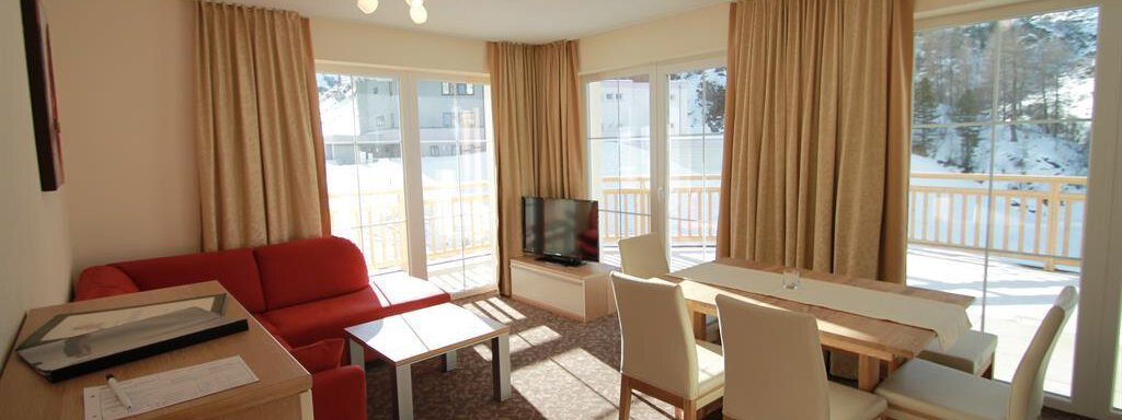 Wohnzimmer Wohnzimmer - Appartement's Andy - Obergurgl