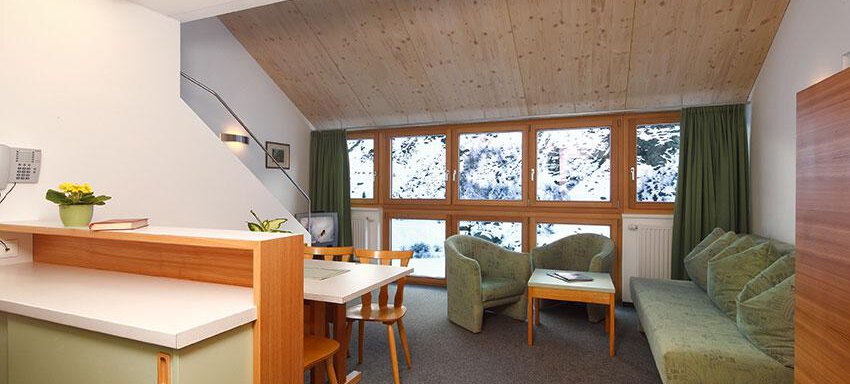 Wohnküche Wohnküche - Ferienwohnungen Broser - Obergurgl
