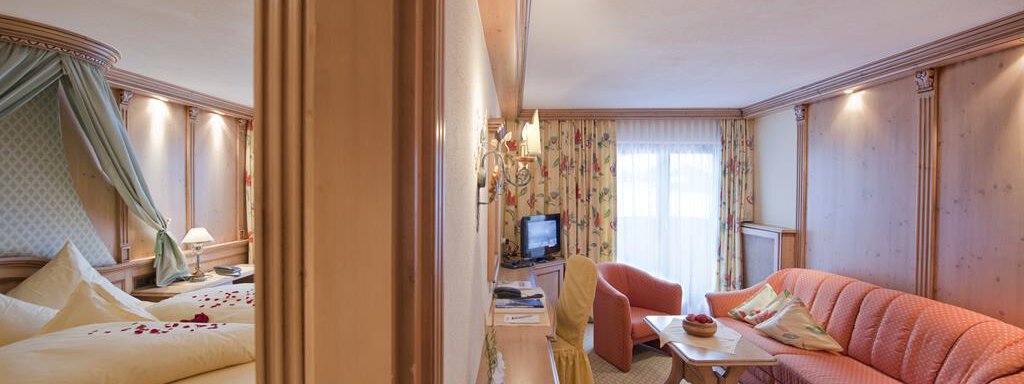 Wohn-Schlafbereich Wohn-Schlafbereich - Hotel Jagdhof - Obergurgl