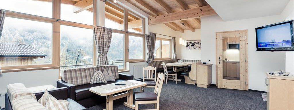 Appartement Söldenkogel Wohnzimmer Appartement Söldenkogel Wohnzimmer - LENI MOUNTAIN APPARTEMENTS - Sölden