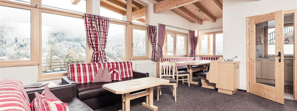 Appartement Brunnenkogel Wohnzimmer Appartement Brunnenkogel Wohnzimmer - LENI MOUNTAIN APPARTEMENTS - Sölden